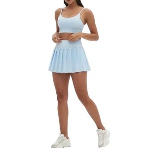 Uniforme de Tenis para Torneo, Falda Deportiva con Pantalones Cortos Integrados, Sensación Suave y Flexible, para Entrenamiento y Rendimiento en la Cancha - Product Image 1