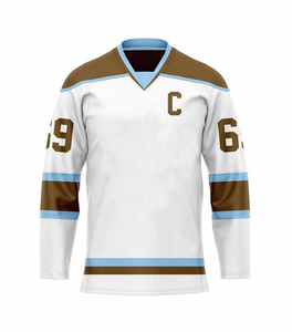 New Style Oem Custom Professional Players Polyester Mesh Ice Hockey Jersey For Men Custom Made Jersey For Men - Product Image 3