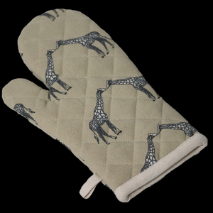 Customized Size and Color Beautiful Animal Print Design Cotton <b>Oven</b> Mitt at Lowest Price in India. - Product Image 5