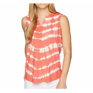 เสื้อกล้ามผู้หญิงลายทางแบบ Tie Dye คอวี แขนกุด สไตล์ลำลองสำหรับฤดูร้อน มีหลายสีให้เลือก คุณภาพเยี่ยม - Product Image 3