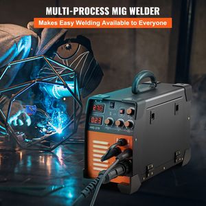 Saldatrice Digitale MIG/TIG 270Amp 110V/220V per Lavorazione Metalli, Saldatrice Lift TIG/MIG ARC 110V/220V - Product Image 2