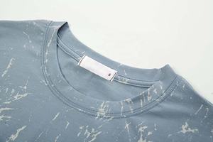 เสื้อยืดคอตตอนแท้ทรงโอเวอร์ไซส์สำหรับผู้ชาย รุ่นใหม่ล่าสุด ปี 2026 แขนสั้น สีพื้น สำหรับทุกเพศ - Product Image 3