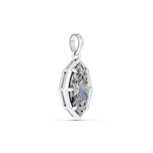 Custom 10K 14K 18K Solid Gold Lab Diamond Pendant IGI Certified Ethical Fine Jewelry Manufacturer Wholesale RJC OEM PD401414 - Product Image 4