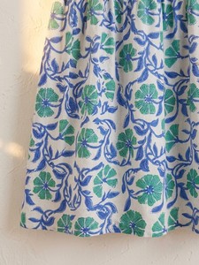 Bohemian Tiered 3/4 Sleeve Eco-Friendly Maxi Floral Cotton <b>Summer</b> Resort Wear <b>Dress</b> - Product Image 4