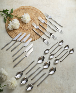 Cuchara de Acero Inoxidable de Alta Calidad con Mango Largo, Apta para Lavavajillas, Cuchara para Cena de Boda, Juego de Cucharas de Acero Personalizadas - Product Image 1