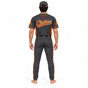 Uniforme de Béisbol de Construcción Duradera y Calidad Superior, Ropa Deportiva para Equipos de Élite, Diseñada con Tela Ligera que Absorbe la Humedad - Product Image 2