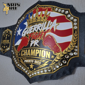 Cinturón de Campeonato de Boxeo y Fisicoculturismo Personalizado, Cinturón de Título de Campeón Mundial, Fabricante OEM - Product Image 1