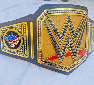 Ceinture de championnat Deluxe Indiscutée personnalisable, douce, de haute qualité, plaquée nickel, pour Cody Rhodes - Product Image 2