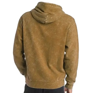 Sudadera con Capucha Personalizable Estilo Vintage Lavado al Ácido para Hombre, Sudadera Oversize de Algodón, Ropa Urbana para Invierno 2026 - Product Image 5