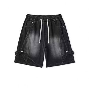 Shorts de Mezclilla para Hombre, Clásicos, Casuales, Elásticos, Cómodos, de Corte Ajustado, con Bolsillos Delanteros y Traseros - Product Image 2