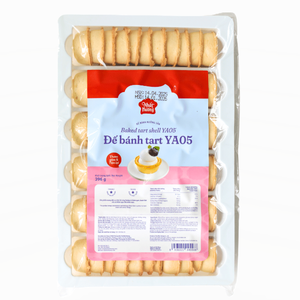 โรงงานผลิต OEM/ODM ขายส่งทาร์ตอบคุณภาพสูง ขนมหวานแช่แข็ง เปลือกทาร์ตไข่อบ YA05 396 กรัม สำหรับร้านเบเกอรี่ ใช้ฮาลาล ขายดี - Product Image 1