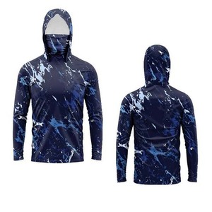 Vêtements de pêche unisexes 2026 de haute qualité, respirants, imperméables, UPF 50, séchage rapide, 100% coton, sublimation, manches longues - Product Image 3