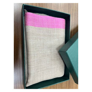 Fine Wool Silk Kandi Border Stoles for Women Luxury Winter <b>Shawl</b> <b>Wrap</b> 70x200 cm Elegant Soft Warm Lightweight Premium 80% Fine - Product Image 5
