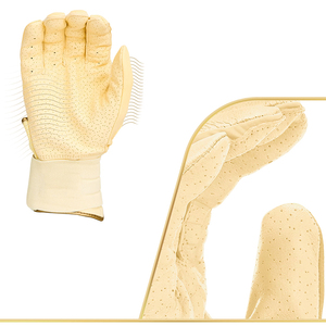 Guantes de Béisbol para Hombre, Diseño Moderno, Color Negro Personalizado, Antideslizantes, de Cuero, Cómodos - Product Image 2