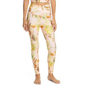 Leggings de Pesca de Cintura Alta con Estampado Floral para Mujer, Pantalones Transpirables Sin Costuras de Spandex y Poliéster con Protección UPF 35 y Diseño de Plantas - Product Image 5