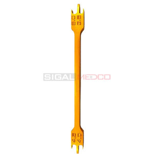Manual Yellow Coated Orthodontic Height Gauge Dental Bracket Positioning Measuring Instruments for Bracket Placement - Product Image 5