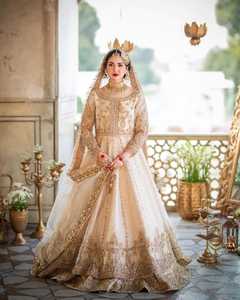 Robe de soirée pakistanaise de luxe pour femmes, élégante robe brodée pour invitées de mariage, tenue de soirée formelle - Product Image 4