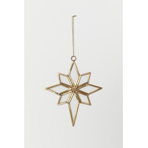 Minimalist Metal <b>Snowflake</b> Ornament Christmas Tree <b>Decoration</b> Holiday Home Decor Wall Hanging Art Star Shape - Product Image 5