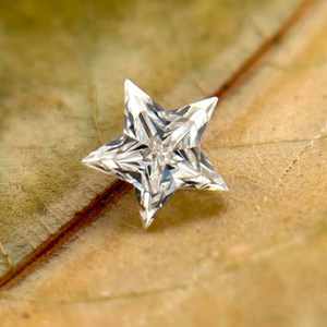 Diamant de laboratoire certifié IGI, forme étoile, style moderne, qualité VVS, pour la création de bijoux, pierre non montée, toutes tailles disponibles, provenance Inde. - Product Image 2