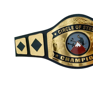 Ceinture de champion de lutte personnalisée Circle of Steel, ceinture de titre sportive de haute qualité - Product Image 3