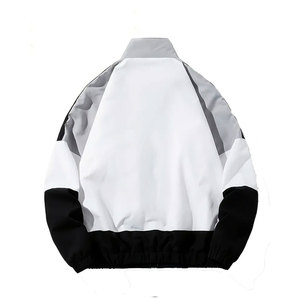 เสื้อแจ็คเก็ตกันลมคอปกบางสำหรับฤดูหนาว พร้อมบริการปรับแต่งโลโก้ด้านหน้าสำหรับผู้ชาย - Product Image 2