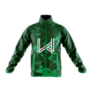 OEM ODM Men's Spring wear Turtle Neck Nylon Coated Windbreaker Zipper Jacket Custom Front Logo Windproof <b>Waterproof</b> Eco Friendly - Product Image 4