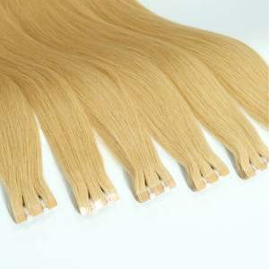 Extensions de cheveux naturels à bandes invisibles blondes double densité, prix de gros, sans synthétique, vrais cheveux, fournisseurs de cheveux vietnamiens - Product Image 2