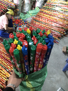 Poignées de balai en bois à motifs variés Balais et pelles à poussière ménagers écologiques - Product Image 2