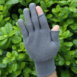 Fishing <b>Gloves</b> Half Finger Neoprene Insulated Unisex All Seasons Hook And Loop Closure cycling fishing <b>gloves</b> manufacturer - Product Image 4