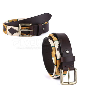 Cinturón de cuero de vaca pakistaní al por mayor para hombre, cinturón de cuero genuino de buena calidad - Product Image 5