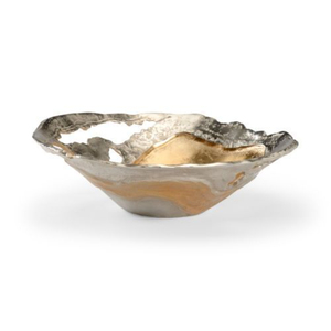 Bol de service de luxe en métal de qualité supérieure, noir et doré, pour la maison, l'hôtel et la restauration, articles de cuisine élégants. - Product Image 3
