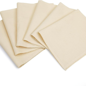 Serviettes de cuisine en coton GOTS 100% tissé, réutilisables, lavables, écologiques, séchage rapide, couleur unie, OEM ODM, faible MOQ, FOB, vente en gros - Product Image 6