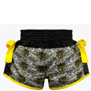 Pantalones Cortos de Muay Thai Personalizados de Primera Calidad para Entrenamiento y Competición, Pantalones Cortos de Boxeo Muay Thai Sublimados, Fabricante OEM - Product Image 2