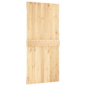 NARVIK 37.4 porta del fienile in legno di pino massiccio "x 82.7" - Product Image 6