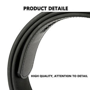 Men's Premium Quality Classic Casual Cow Hide Genuine Leather Belt <b>Adjustable</b> Length Steel Buckle Eco-Friendly Durable Heavy - Product Image 5