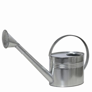 Regadera de Acero Galvanizado de 1 Galón Estilo Vintage con Asas de Cobre y Regadera Metálica Resistente al Óxido con Diseño de Rosa Extraíble - Product Image 4