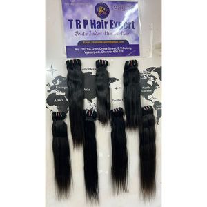 ผมแท้ 100% ยี่ห้อ Trp Hair Export แบบลอนคลายสีดำธรรมชาติ ความยาว 20 นิ้ว สำหรับถักเปียจาก Templesource ประเทศอินเดีย - Product Image 6