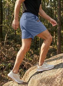 Shorts décontractés d'été en coton pour hommes, shorts de plage, de promenade, de natation, extensibles, techniques, pour la course et la gym - Product Image 2