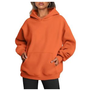 Sudadera con Capucha de Forro Polar para Mujer, Invierno 2025, 100% Poliéster, Sudadera con Logotipo Personalizado OEM ODM, Ropa Deportiva de Moda Urbana - Product Image 1