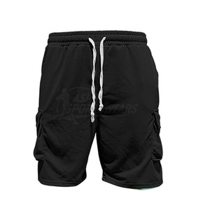 Ensemble décontracté pour homme, respirant et léger, tenue deux pièces pour l'été, ensemble de shorts streetwear en vente - Product Image 4