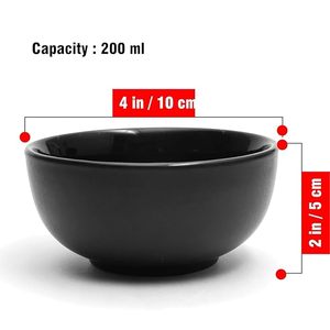 Bol en céramique élégant et abordable, idéal pour servir des soupes, des salades, du riz et pour une utilisation en cuisine - Product Image 2