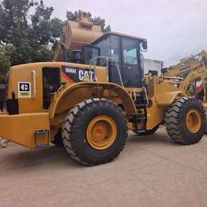 Chargeuse sur pneus Caterpillar 966H, moteur diesel, godet de 5,1 m³, équipement de construction - Product Image 5