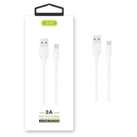 Cable de Datos S&N de Carga Rápida 3A, 3000mm de Longitud, USB a Lightning para iPhone, Carga y Sincronización