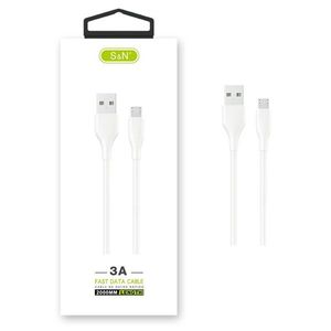 Cable de Datos S&N de Carga Rápida 3A, 3000mm de Longitud, USB a Lightning para iPhone, Carga y Sincronización - Product Image 2