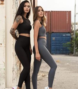 Conjunto Deportivo de Dos Piezas para Mujer, Leggings de Cintura Alta y Sujetador Deportivo Sin Costuras, Transpirable, de Alta Calidad, en Oferta - Product Image 4