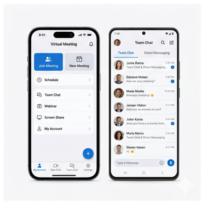 แอปประชุมออนไลน์ RoyalCraft – การประชุมทางวิดีโอ, การประชุมออนไลน์, การแชร์หน้าจอ และการแชทแบบกลุ่ม ios/android - Product Image 4