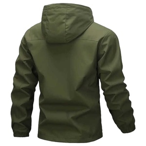 Chaquetas Cortavientos Deportivas para Hombre con Logotipo Personalizado OEM, Chaqueta Cortavientos de Talla Grande con Logotipo Personalizado, Chaquetas para Exteriores 2026 - Product Image 4
