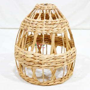 Artex Dong Thap Handmade Seagrass Rope Lampshade Vietnam Factory Handicrafts Water Hyacinth <b>Natural</b> Decor <b>Lamp</b> Covers <b>Shades</b> - Product Image 1