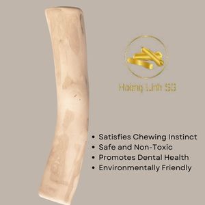 ขนมที่ทำจากไม้กาแฟรูปกระดูกธรรมชาติทนทานต่อการทำความสะอาดฟันขนมเคี้ยวสำหรับสุนัขเชือกตลกๆ84 378 599 494 Hoang - Product Image 3