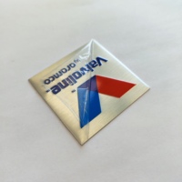 Placas de Identificación Personalizadas con Logotipo de Marca para Maquinaria Industrial, de Aluminio Cepillado, Impresas con Serigrafía y Adhesivo